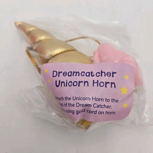 Tickle And Main Follow Your Dreams Unicorn Dream Catcher Plush Book Horn Wall - Picture 8 of 9